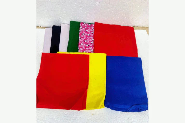 Navagraha pooja clothes-Navagraha Clothes Pieces Material( Pack of 9 )