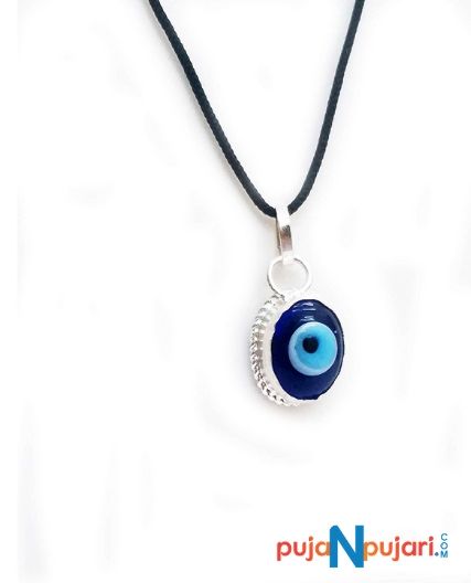 Evil Eye Oval Mini Pendant