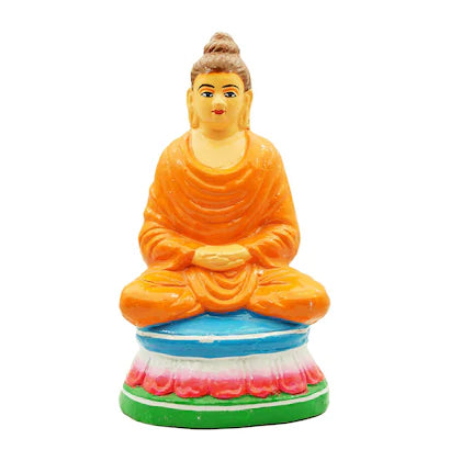 Dhyan Buddha Kolu Bommai For Dussehra- 20 cm
