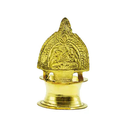 Kamakshi Devi Brass Oil Deepam
