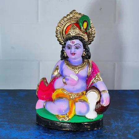 Krishna Golu Dolls in Sitting Posture - 26 cm Handmade