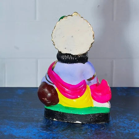 Krishna Golu Dolls in Sitting Posture - 26 cm Handmade