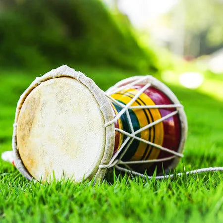 Handmade Lord Shiva Damru for Puja Decoration