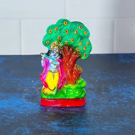 Krishna Under Tree Golu Dolls for Navratri