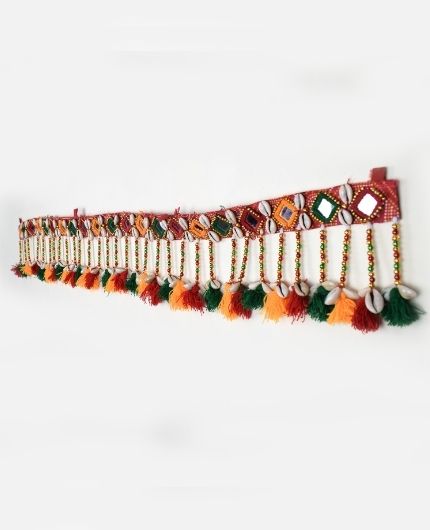 Toran with Mirror Work Traditional bandhanwar for Door