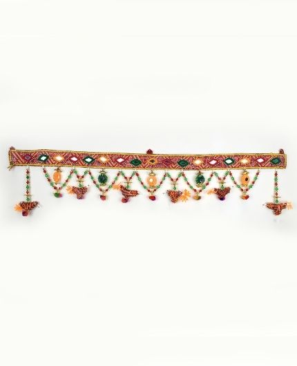 Plastic Beads Bird Design Toran
