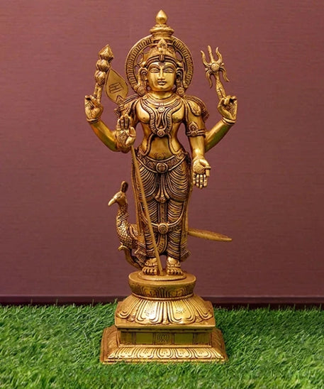 Lord MURUGAN/KARTIKEYA/Subrahmanyam Idol (19 inch) Height