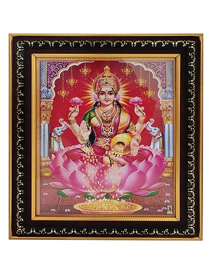 Goddess Lakshmi Mata Photo Frame » Puja N Pujari - Book Pandit for Puja ...