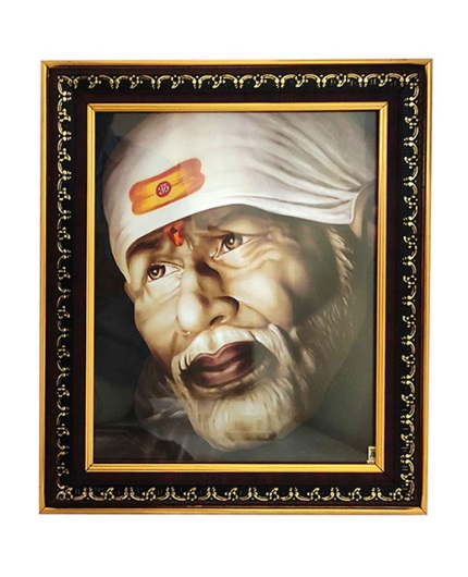 Wall Hanging Sai Baba Photo Frame » Puja N Pujari - Book Pandit for ...