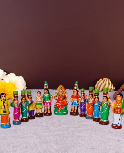 Durga Mullaippaari Golu Doll Set for Navaratri