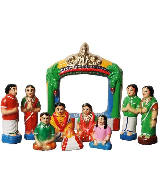 Marriage Golu Dolls Set - Image 6