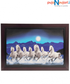 7 Running Horses Painting for Vastu- Puja N Pujari