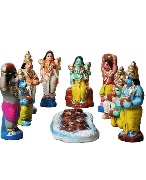 Rama Setu Golu Dolls Set - Image 2