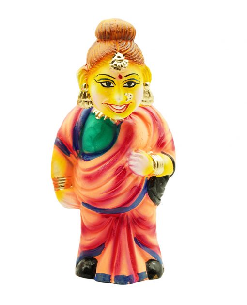 Modern Thatha Patti Clay Golu Dolls Set for Dasara - Image 3