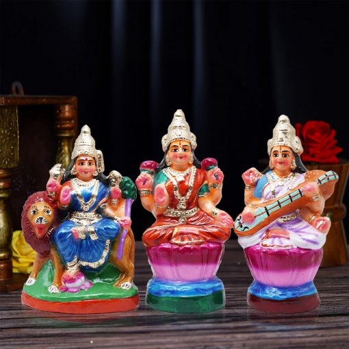 Saraswati Lakshmi Durga Golu Dolls Set