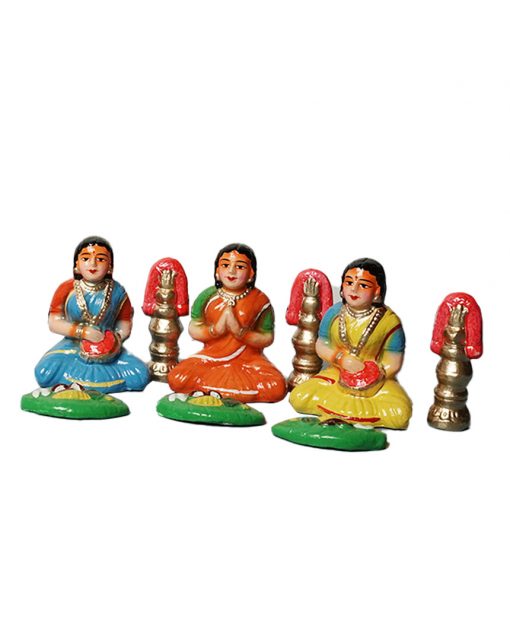 Meenakshi Villaku Pooja Golu Dolls Set - Image 4