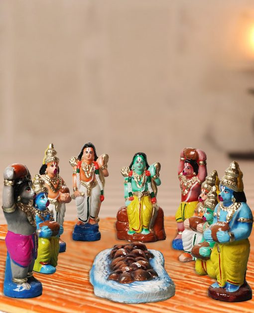 Rama Setu Golu Dolls Set - Image 3