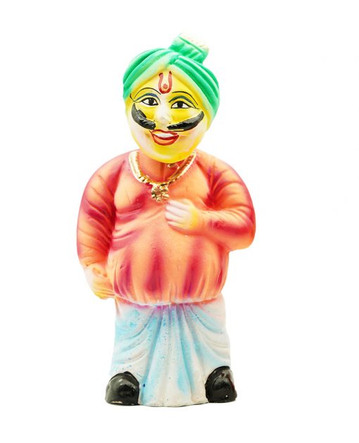 Modern Thatha Patti Clay Golu Dolls Set for Dasara - Image 2