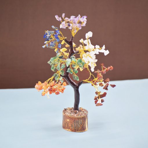 7 Chakra crystal Stone Tree for Good Luck - Image 6