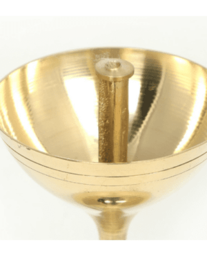 Nanda Deepa Brass Diya Lamp- Puja N Pujari
