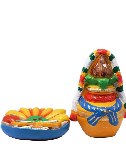 Kalash and Tambulam Golu Dolls Set - Image 2