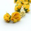 Yellow Rose Flowers Garland Mala for God Idols