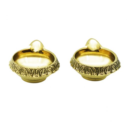 Kubera Gold Brass Diya (Set of 2) - Image 6