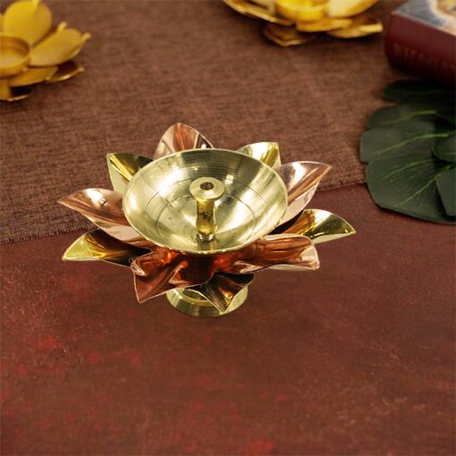 Lotus Shape Kamal Patti Akhand Diya