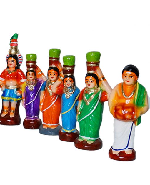 Durga Mullaippaari Golu Doll Set for Navaratri - Image 4