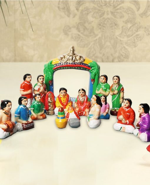 Marriage Golu Dolls Set - Image 2