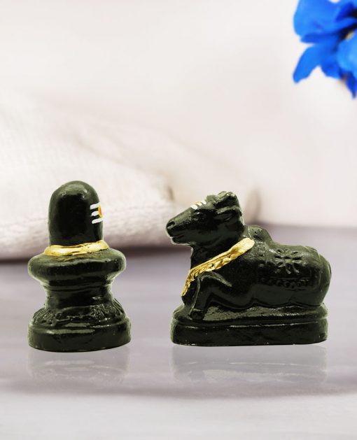 Shiva Lingam and Nandi Golu Dolls Set