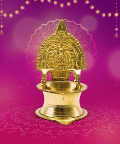 Kamakshi Devi Brass Oil Deepam