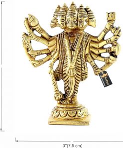 Metal Panchmukhi Hanuman Idol size