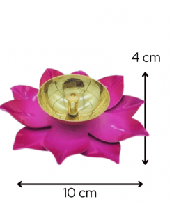 Lotus Diya Pink Color