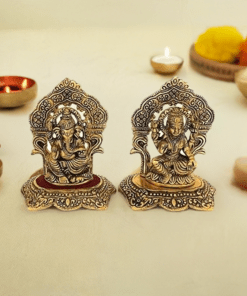 Beautiful-Handcrafted-Goddess-Lakshmi-Ganesh-Idol