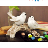 Pigeon Love Birds Couple Showpiece- Puja N Pujari