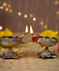 Brass Pital Diya Lamp Kuber Deepak