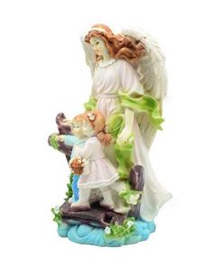 Angel Statue Showpiece for Christmas Nativity Crib Set Decorative Showpiece – 23 cm