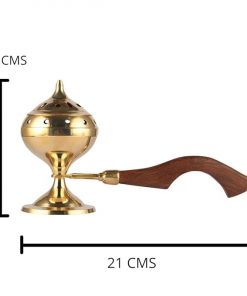 Dalvkot Brass Sambrani Stand size