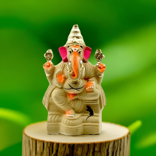 Eco Friendly Bojja Ganesha Idol-10 inch