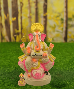 Eco-Friendly-Ganesh-Murti-with-Gowri-Maa