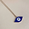 Evil Eye Necklace with Blue Pendant