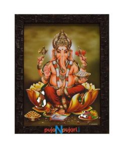 Lord Ganesha Photo Frames For Wall - Puja N Pujari