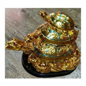 Gold Triple Turtle