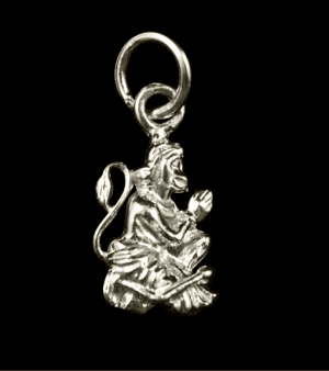 Hanuman Pendant in Silver
