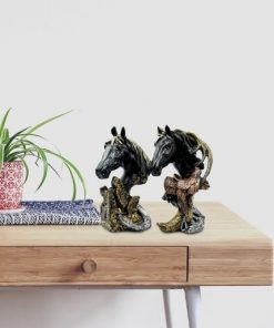 Horse Head Showpiece for Home Decor - Puja N Pujari