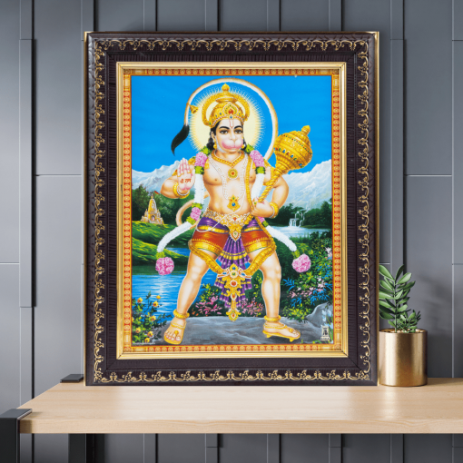 Hanumanji Photo Frame Wall Hanging - Image 2