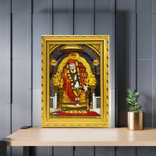 Saibaba Throne Small Photo Frame - Image 2