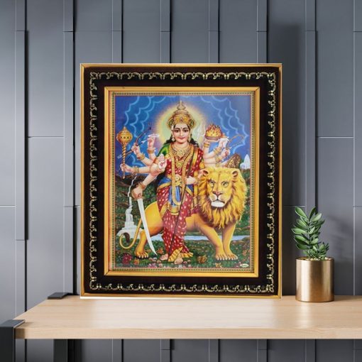 Devi Durga Maa Photo Frame - Image 2