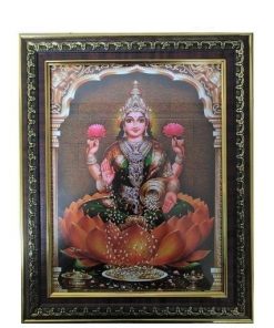 lakshmi photo, laxmi mata photo, lakshmi photo frame, pujanpujari online shopping, lakshmi mata photo